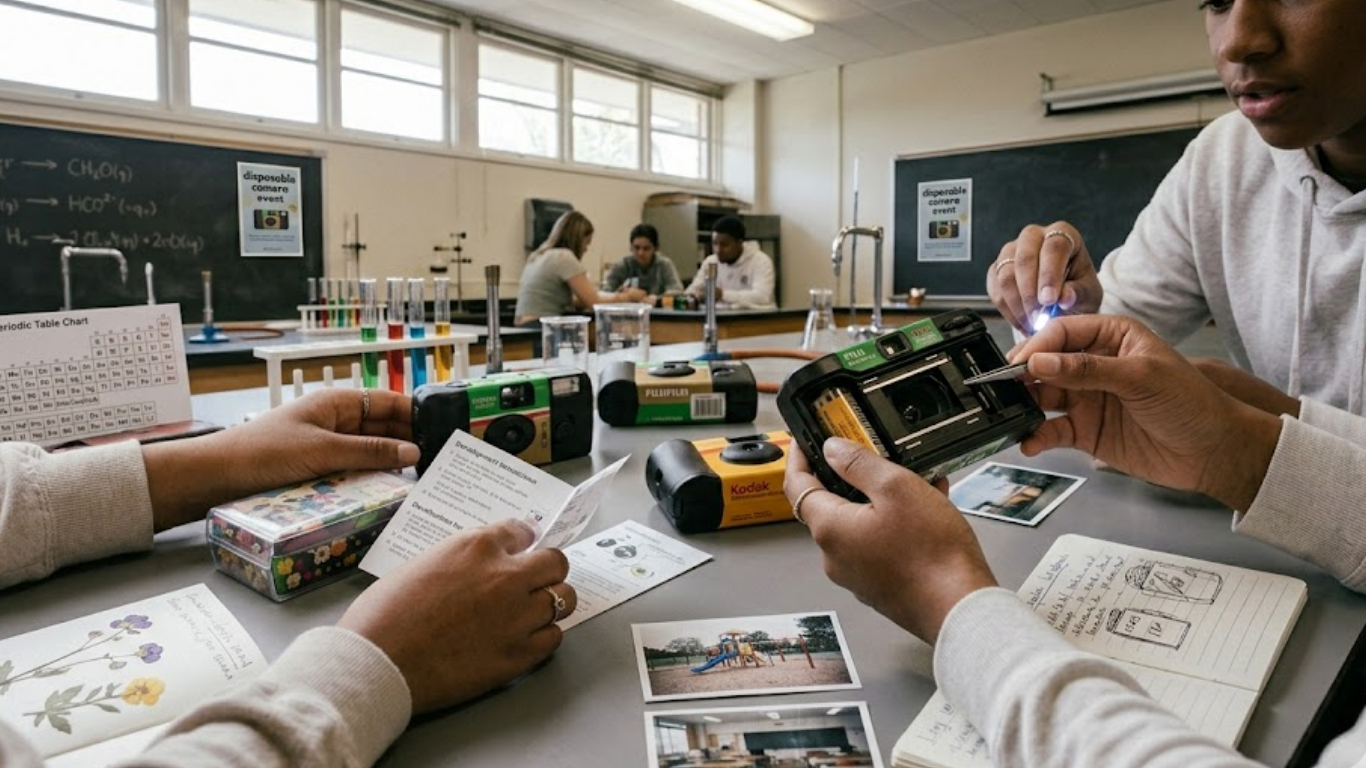 面白い学校イベントのアイディア40 使い捨てカメラの画像