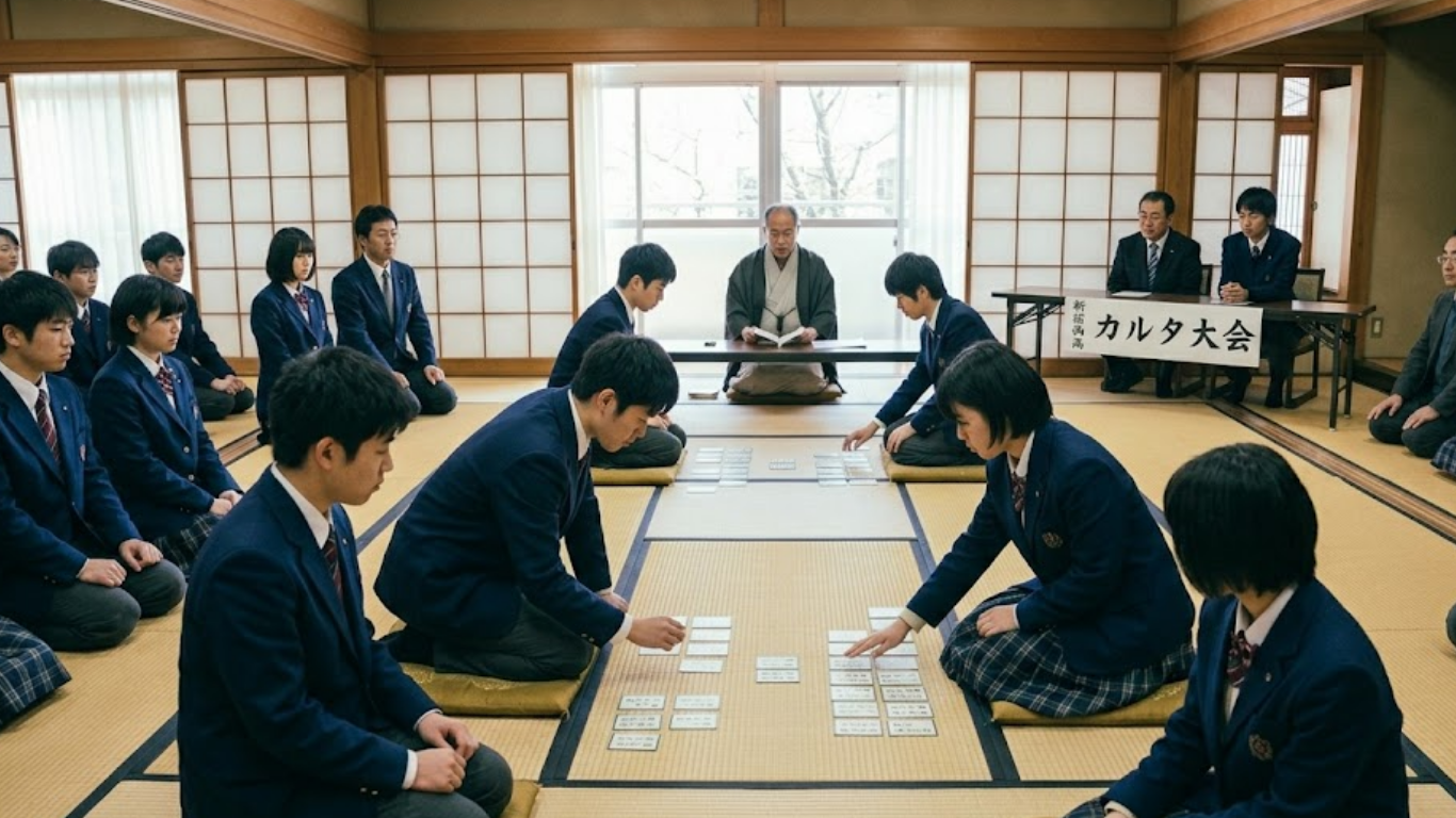 面白い学校イベントのアイディア40 カルタ大会の画像