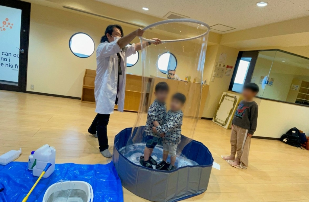 幼稚園のサイエンスショー