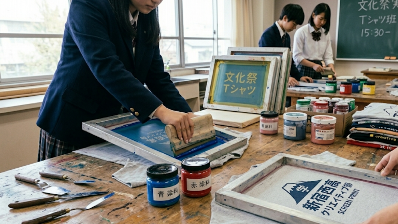 面白い学校イベントのアイディア40 Tシャツプリントの画像