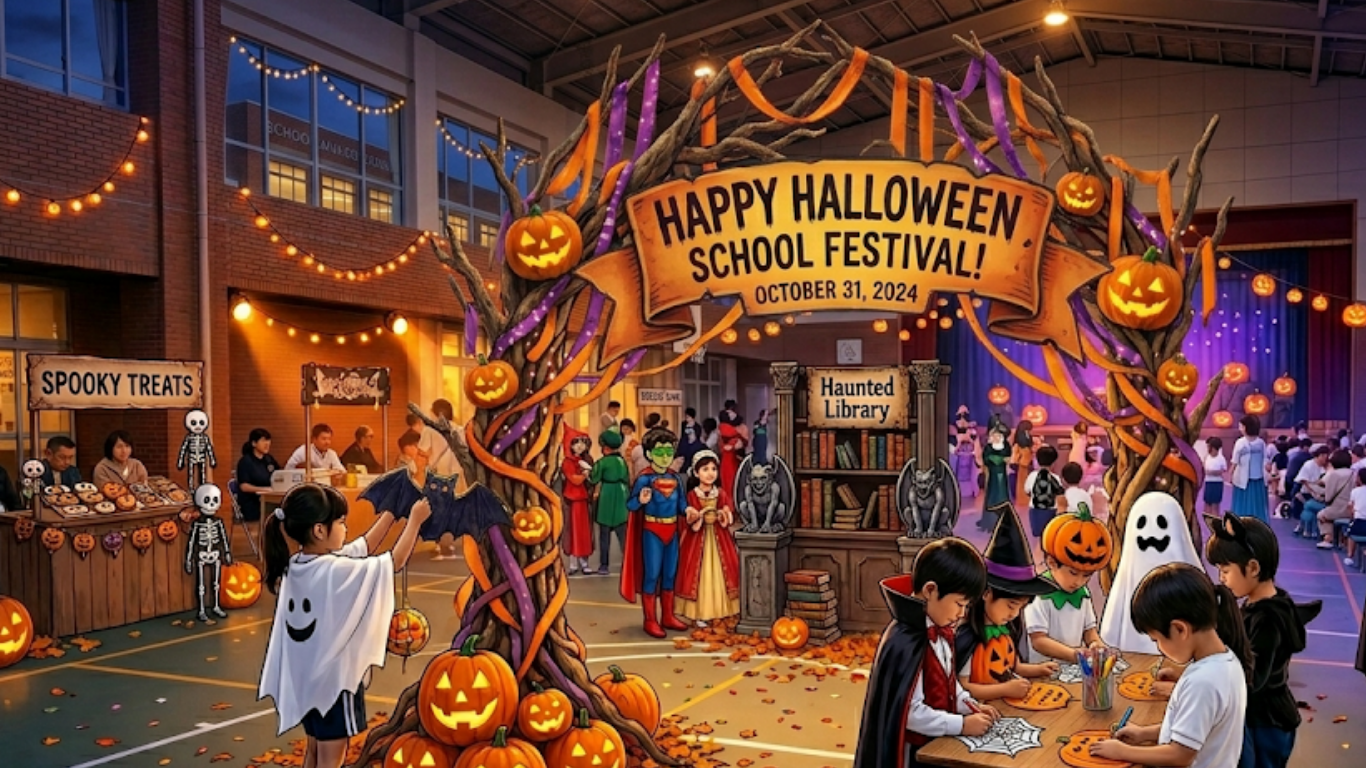 面白い学校イベントのアイディア40 ハロウィンイベントの画像