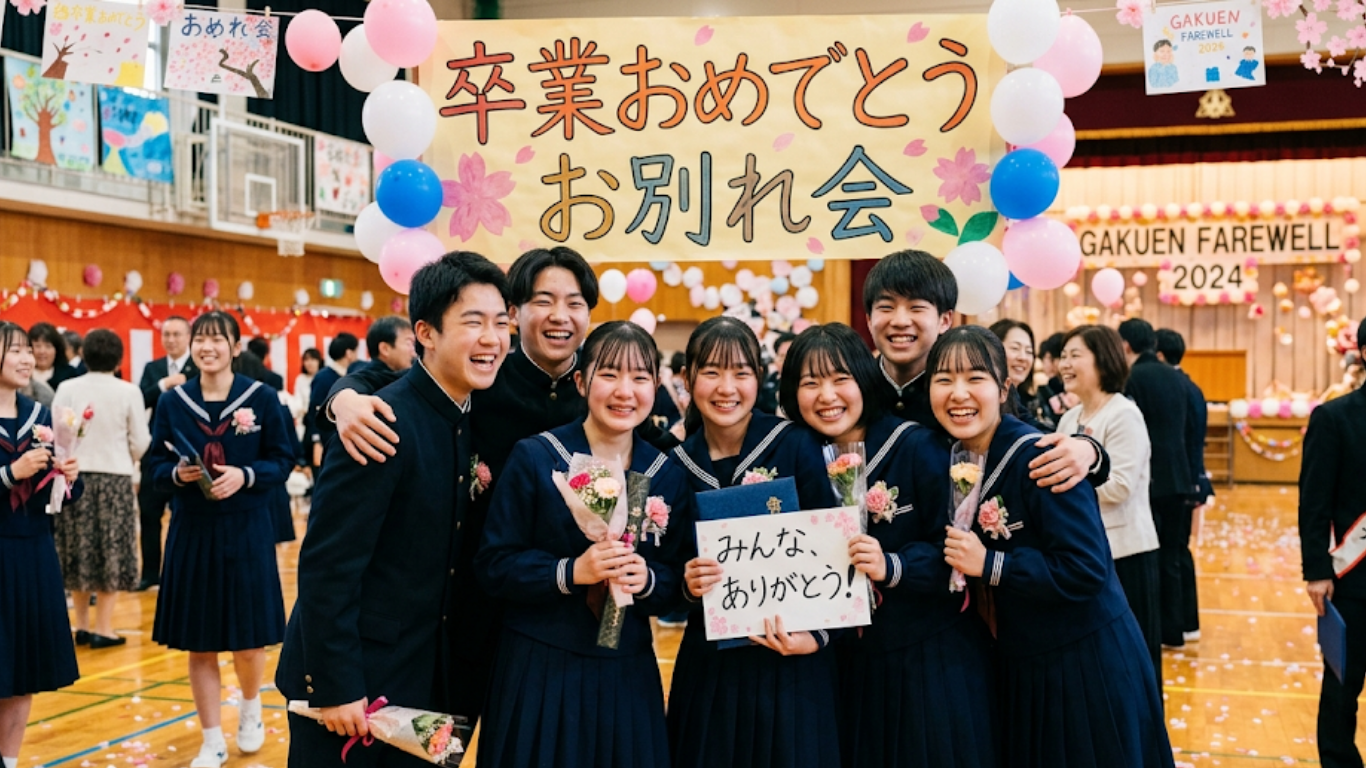 面白い学校イベントのアイディア40 卒業・お別れ会の画像