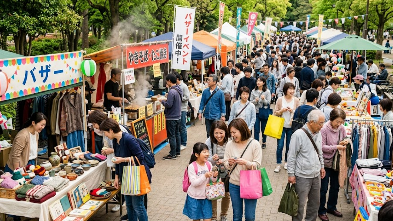 面白い学校イベントのアイディア40 バザーイベント